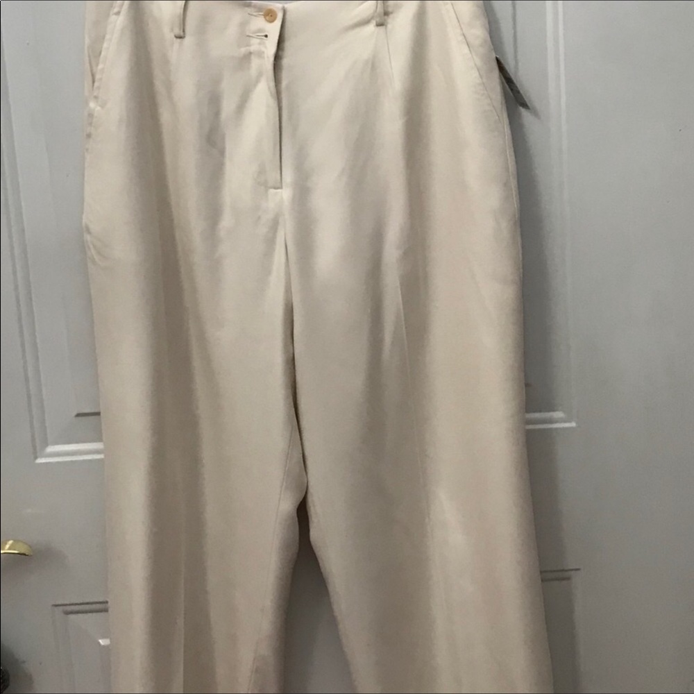 New Talbots Petites Silk Pants